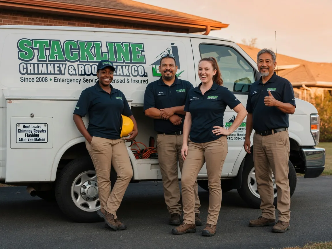 Chimney flashing repair company in Connelly Springs, NC